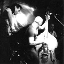 Jarrod on the double bass